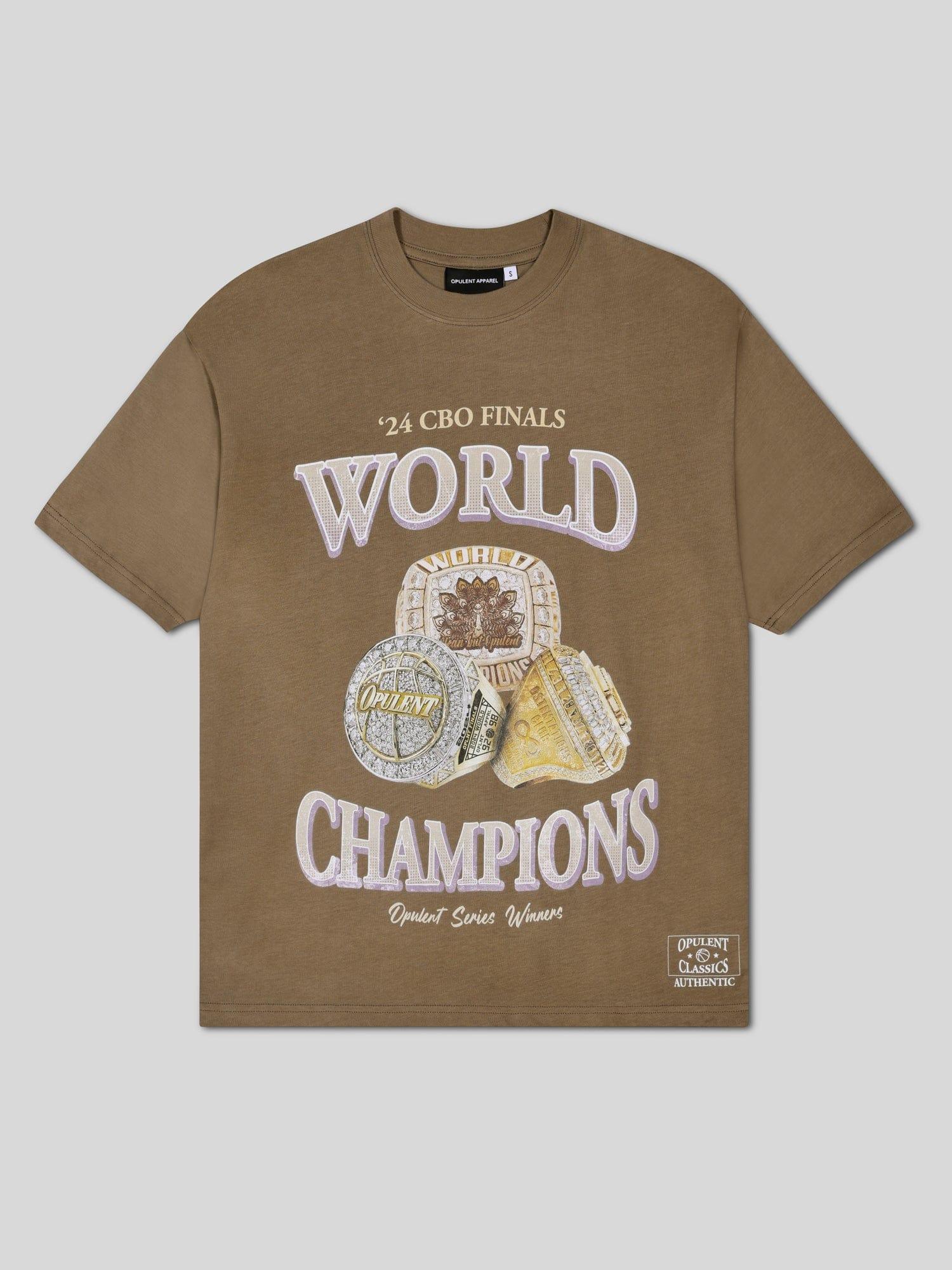 Opulent Apparel CBO Championship T-Shirt - Brown