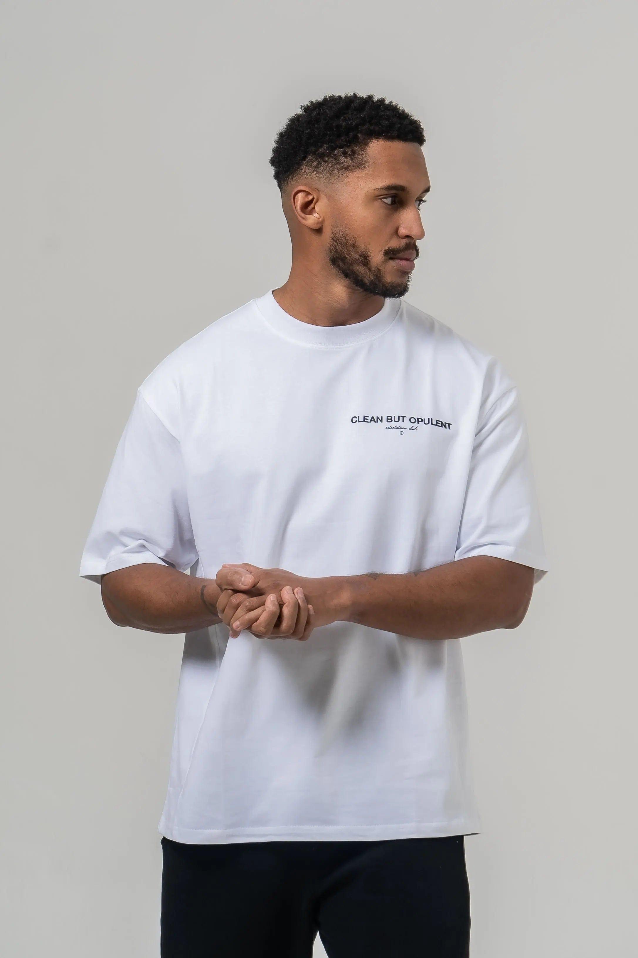 CBO Ostentatious Club T-Shirt - Chalk Opulent Apparel