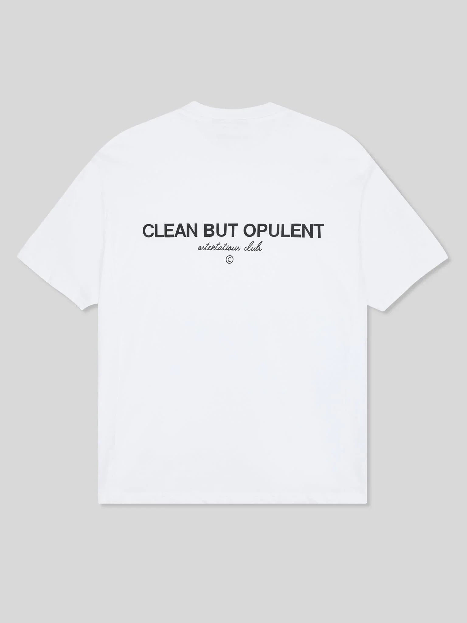 CBO Ostentatious Club T-Shirt - Chalk Opulent Apparel