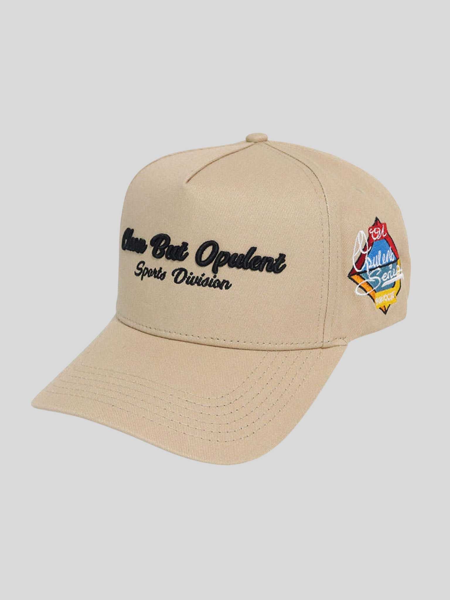 CBO Sports Division Baseball Cap - Tan Opulent Apparel