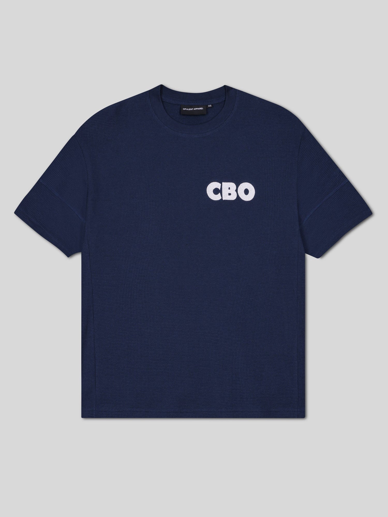 Opulent Apparel CBO Waffle T-Shirt - Navy