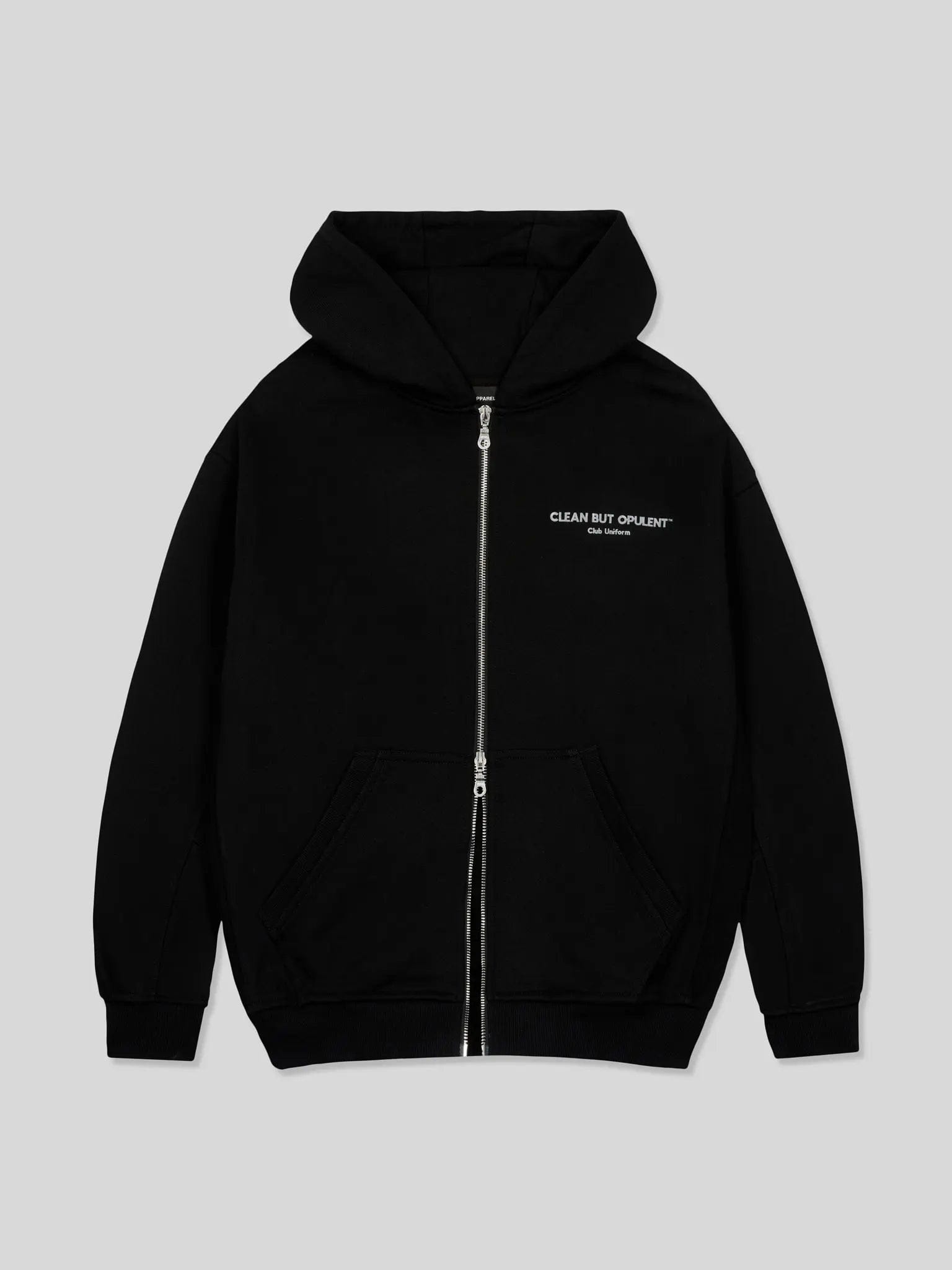 Club Uniform Hoodie - Black Opulent Apparel