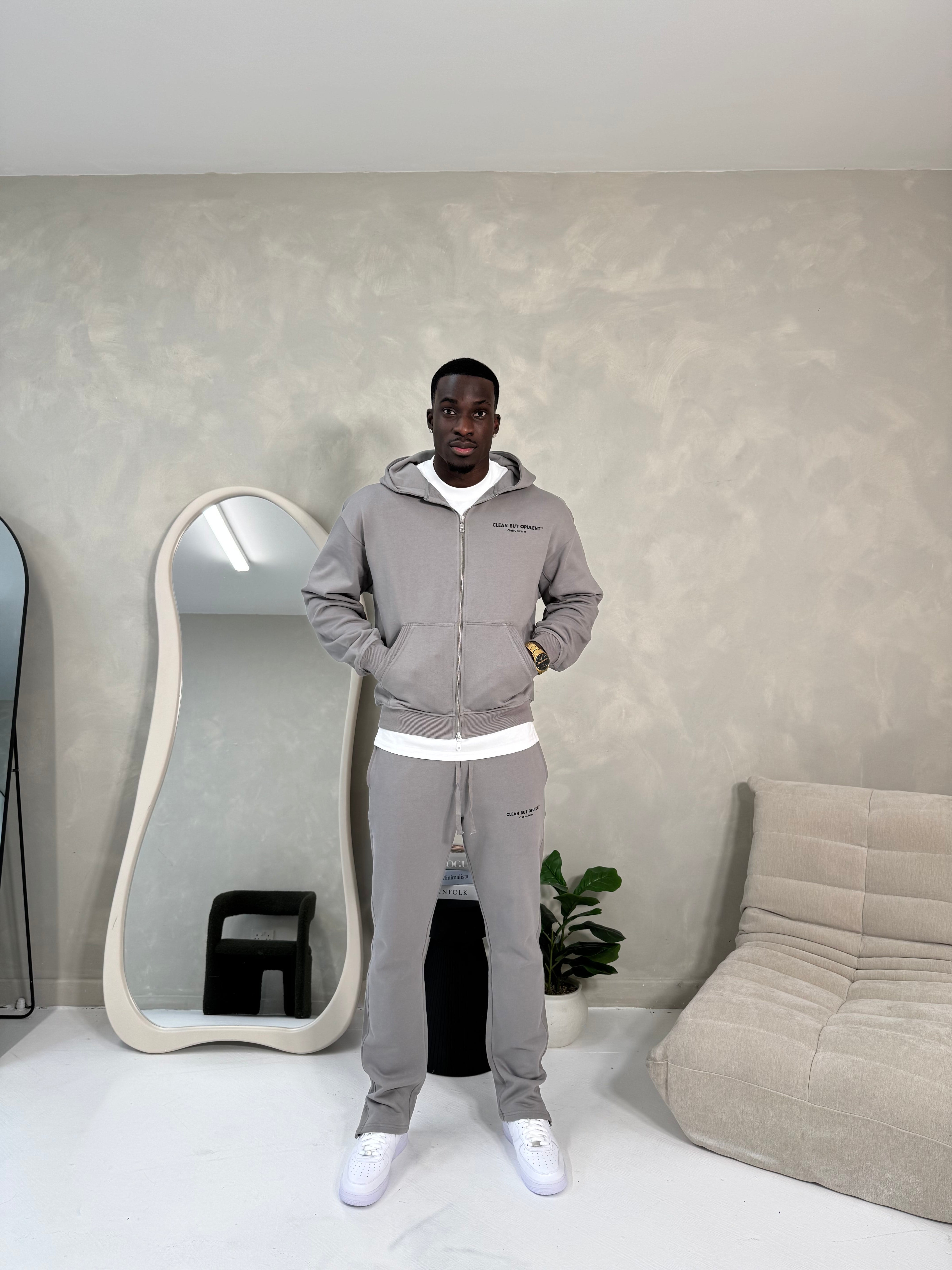 Opulent Apparel Club Uniform Tracksuit - Grey
