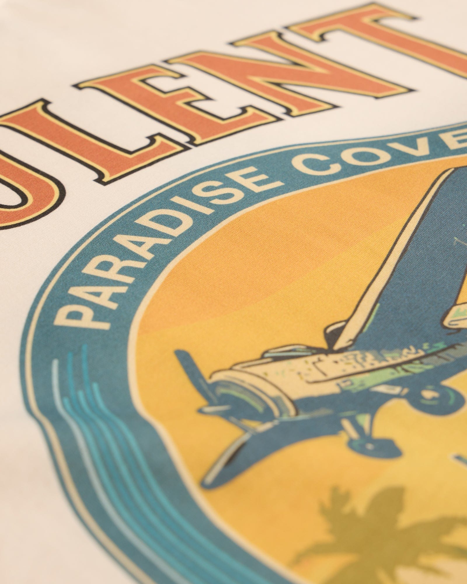 Opulent Apparel Flight Club T-Shirt - Beige