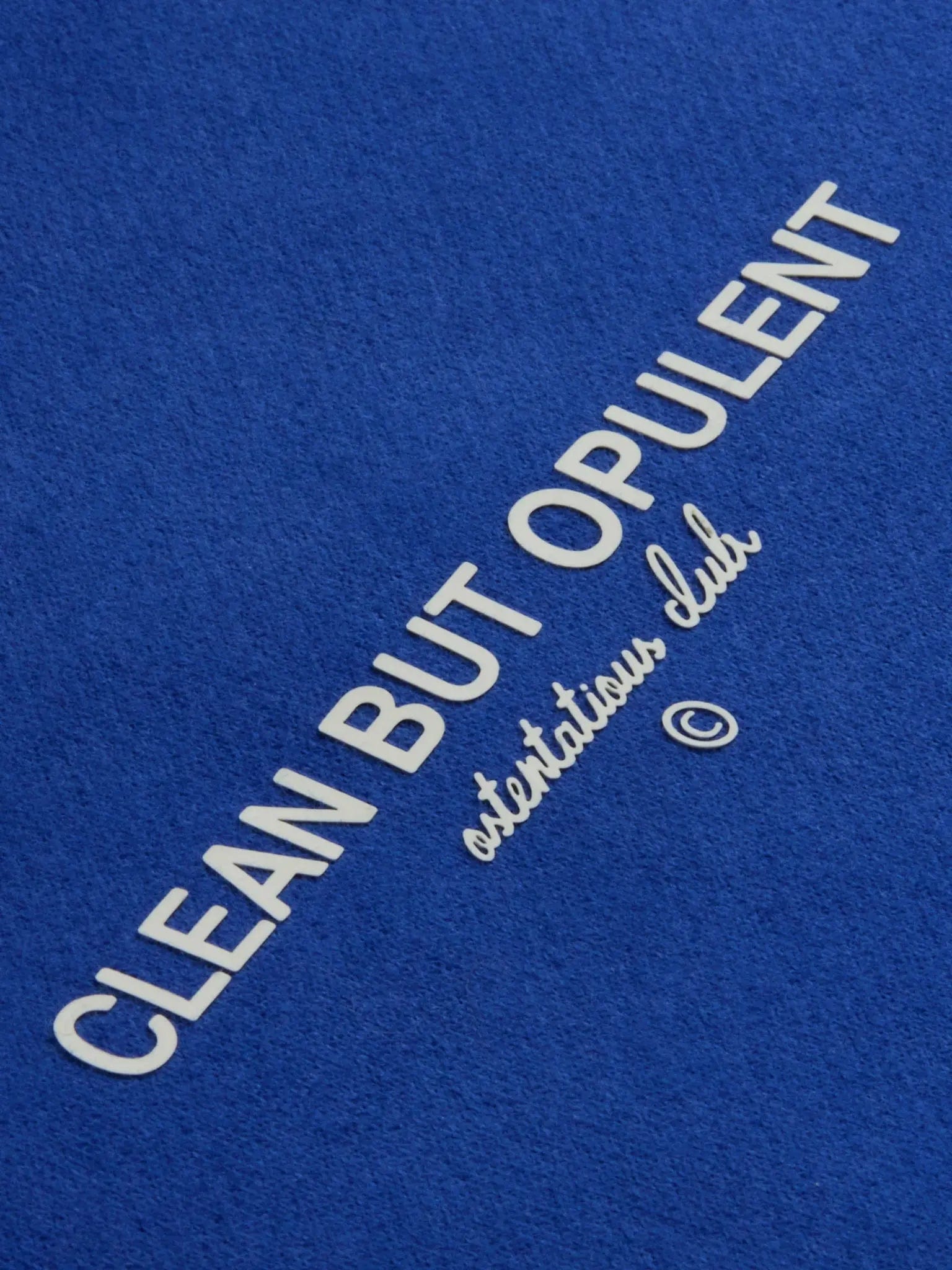 CBO Ostentatious Club Hoodie - Ocean opulentappareluk