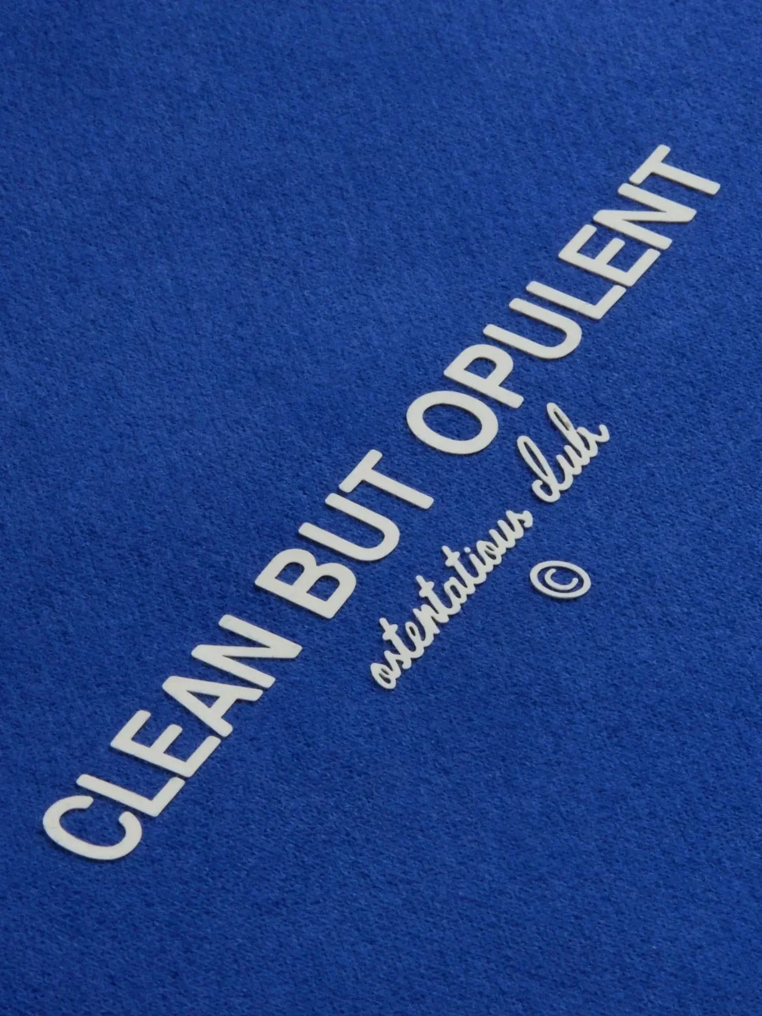 CBO Ostentatious Club Hoodie - Ocean opulentappareluk