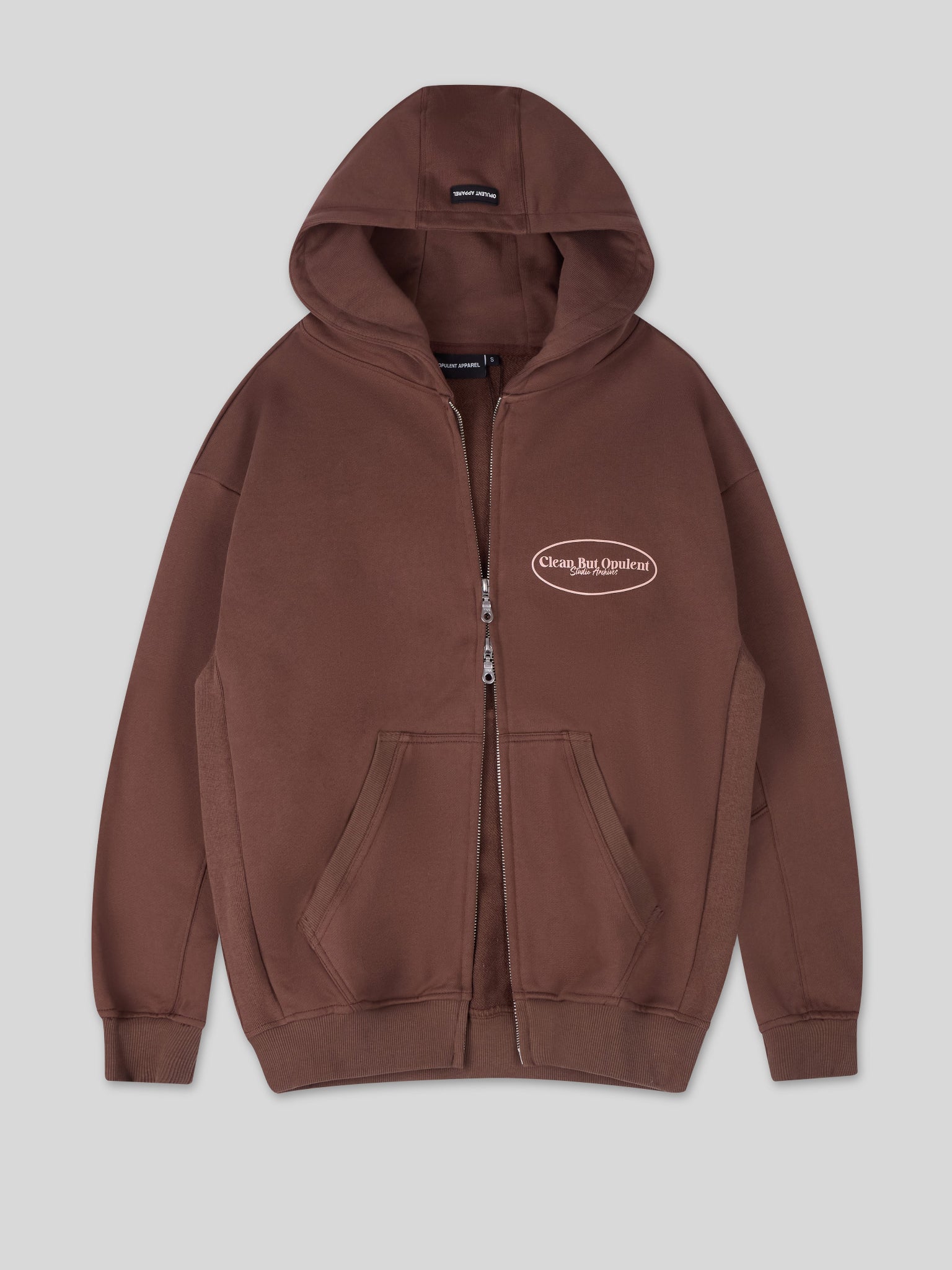 Opulent Apparel Studio Archive Hoodie - Cocoa
