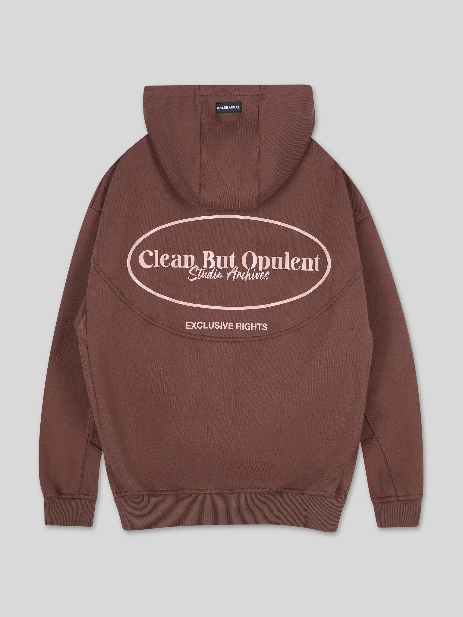 Opulent Apparel Studio Archive Hoodie - Cocoa