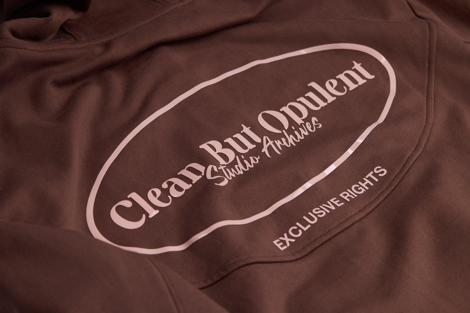 Opulent Apparel Studio Archive Hoodie - Cocoa