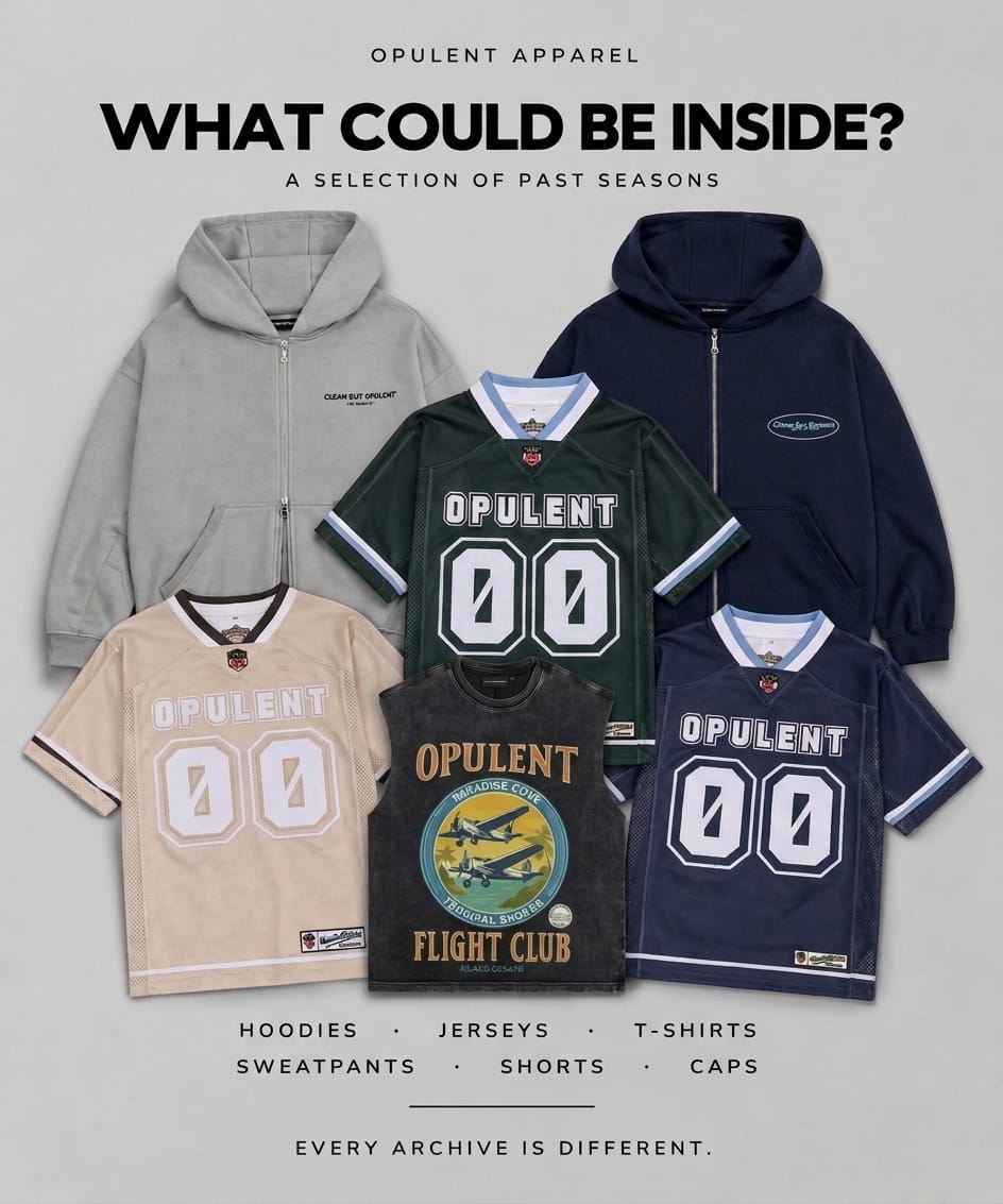 Opulent Apparel THE OPULENT ARCHIVE