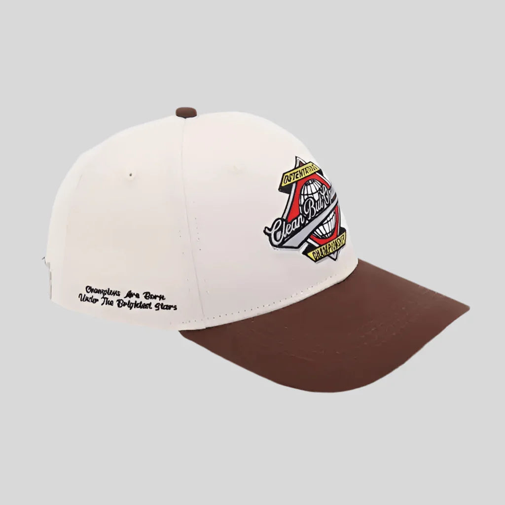 Opulent Apparel World Series Two Tone Baseball Cap - Brown