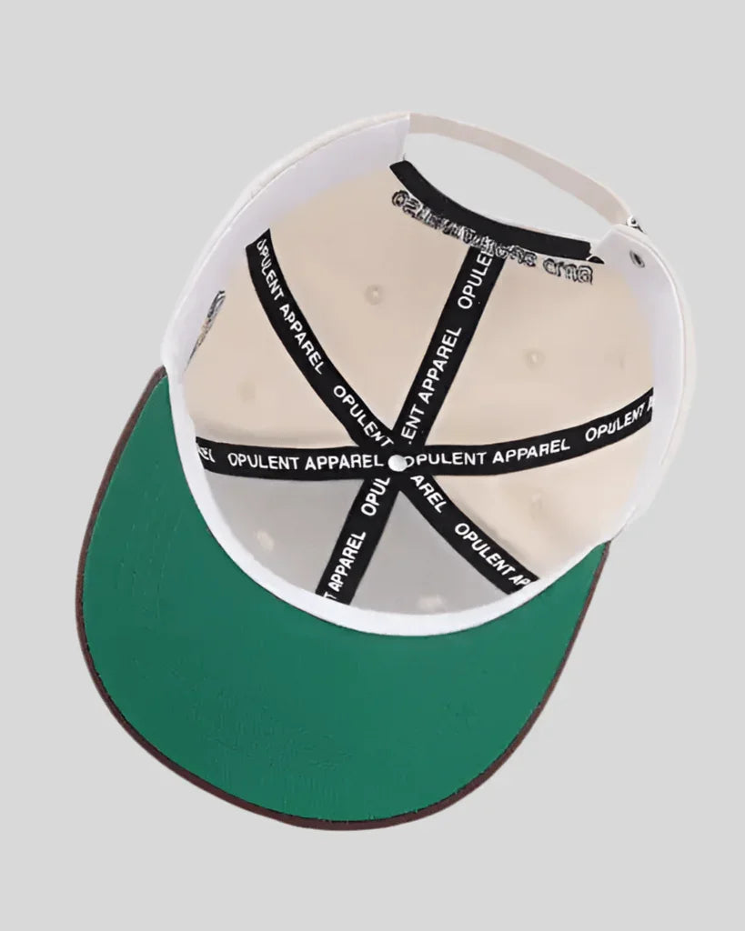 Opulent Apparel World Series Two Tone Baseball Cap - Brown