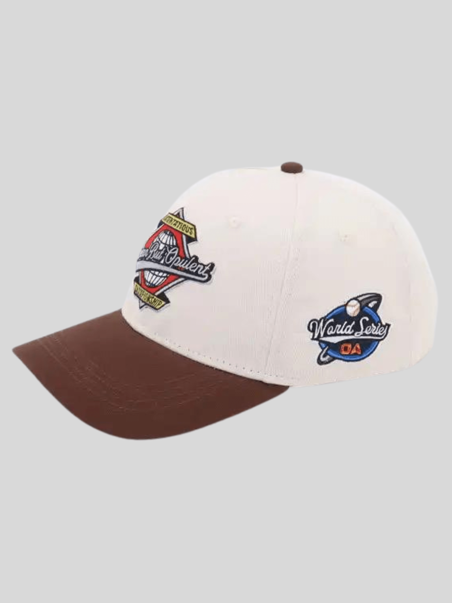 Opulent Apparel World Series Two Tone Baseball Cap - Brown