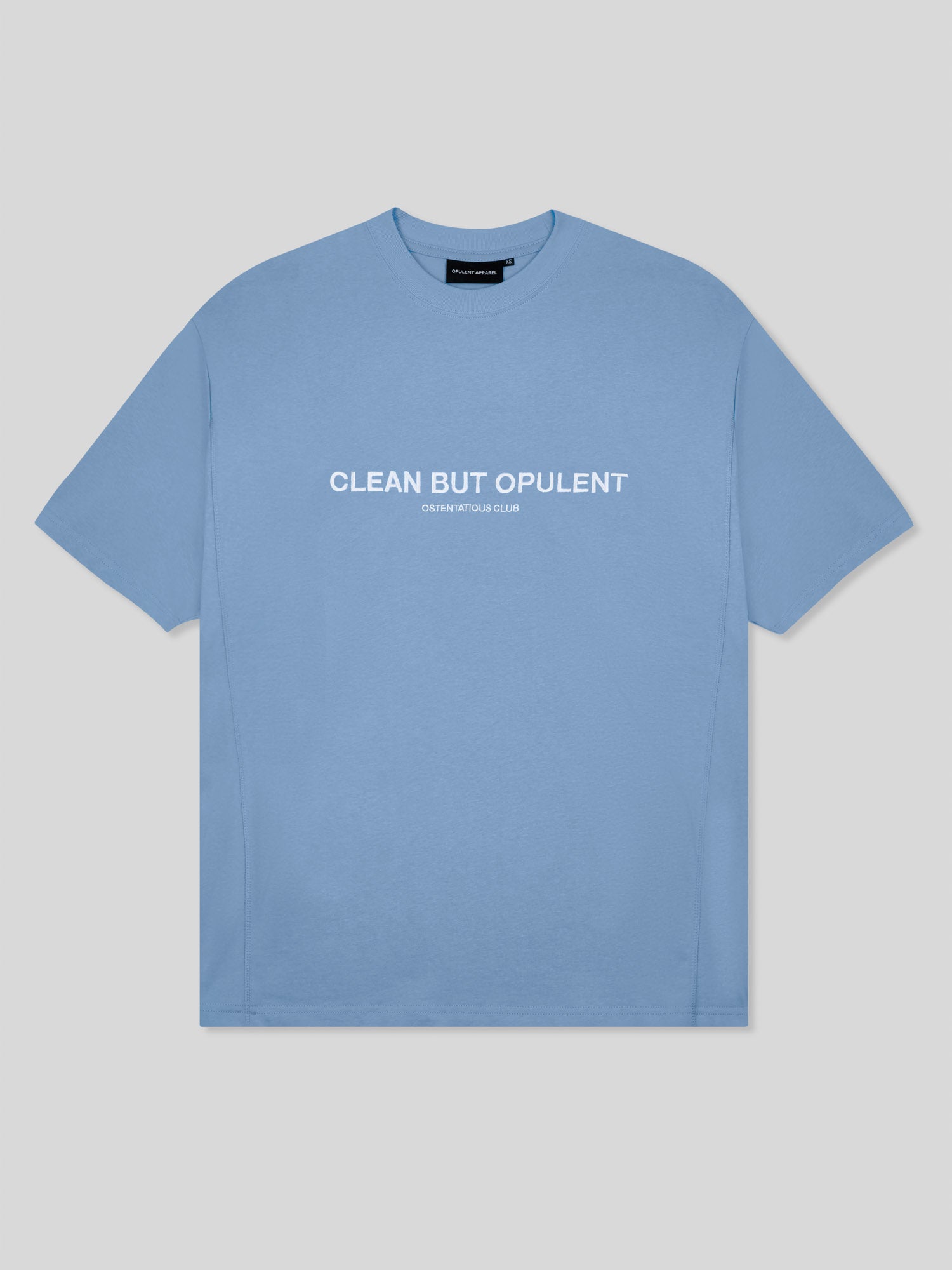 CBO Signature T-Shirt - Baby Blue Opulent Apparel