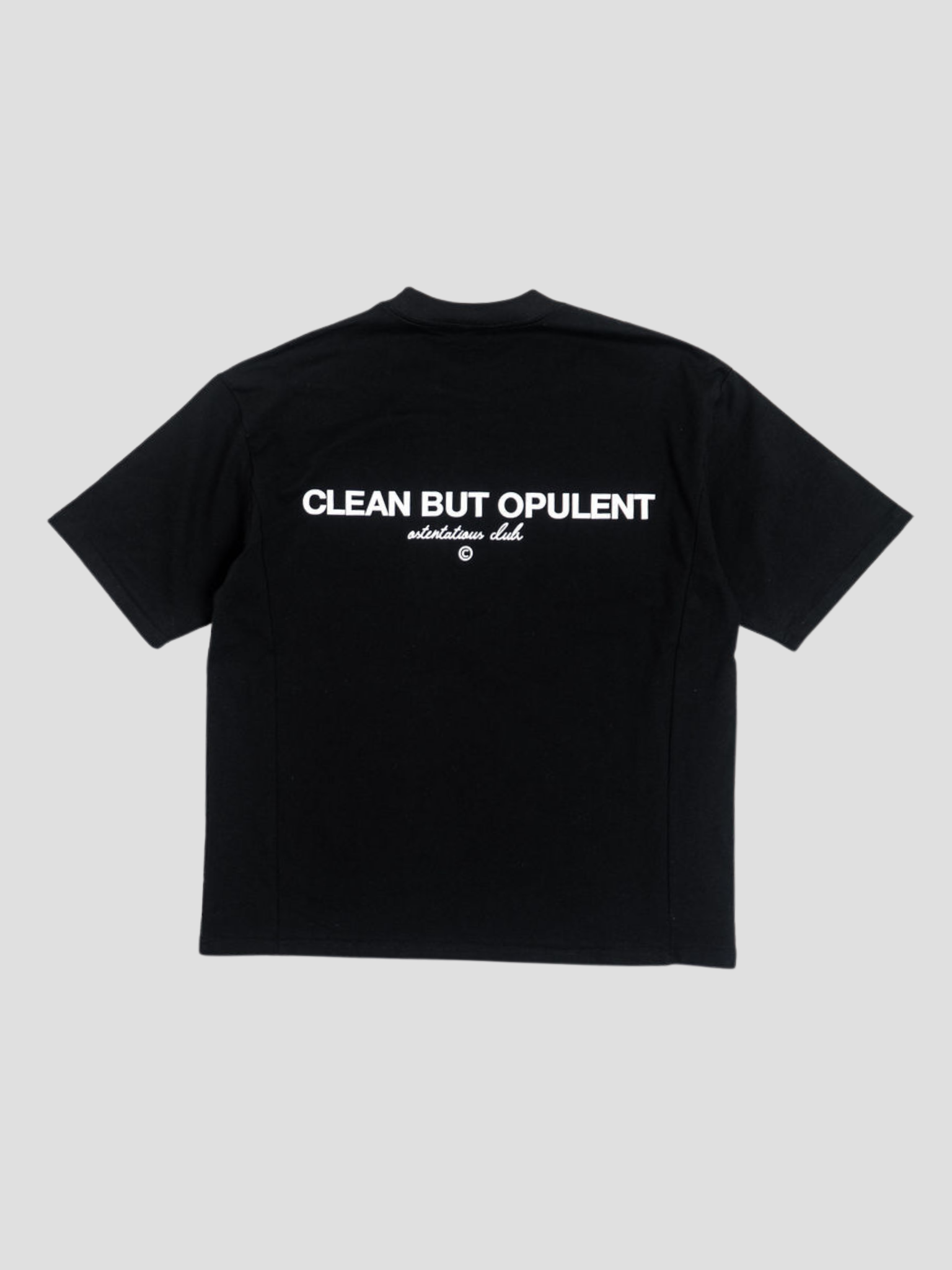 CBO Ostentatious Club T-Shirt - Onyx Opulent Apparel