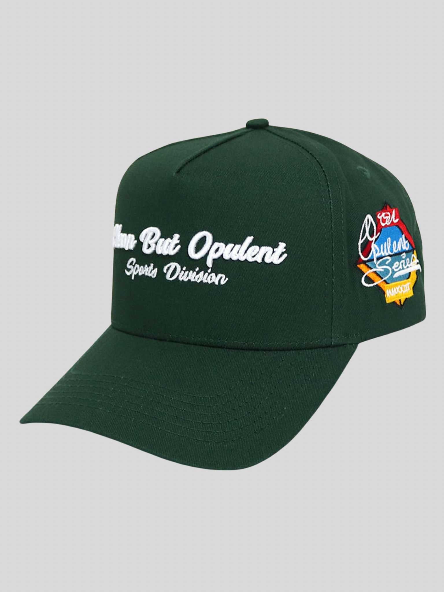 CBO Sports Division Baseball Cap - Green Opulent Apparel