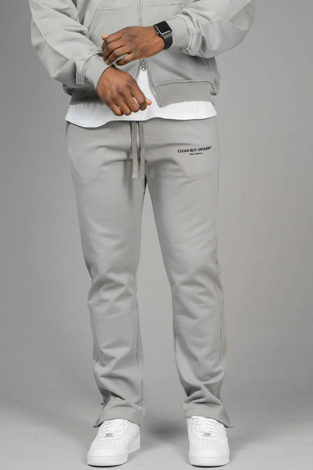Club Uniform Pants - Grey Opulent Apparel