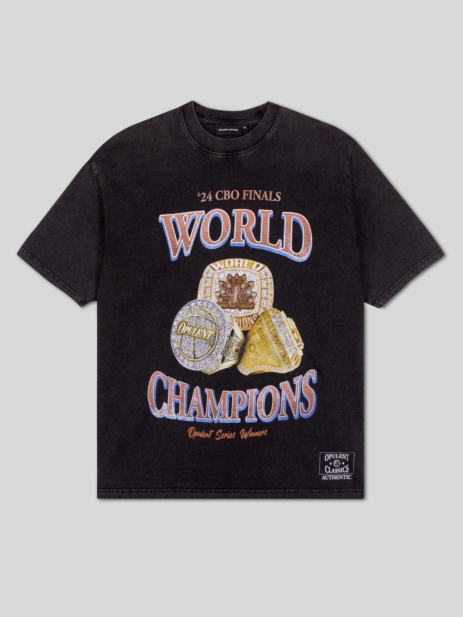 CBO Championship T-Shirt - Chocolate Opulent Apparel