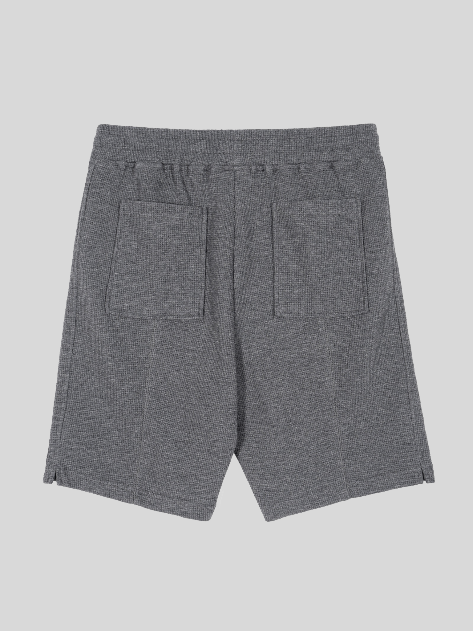 Opulent Apparel CBO Waffle Shorts - Grey