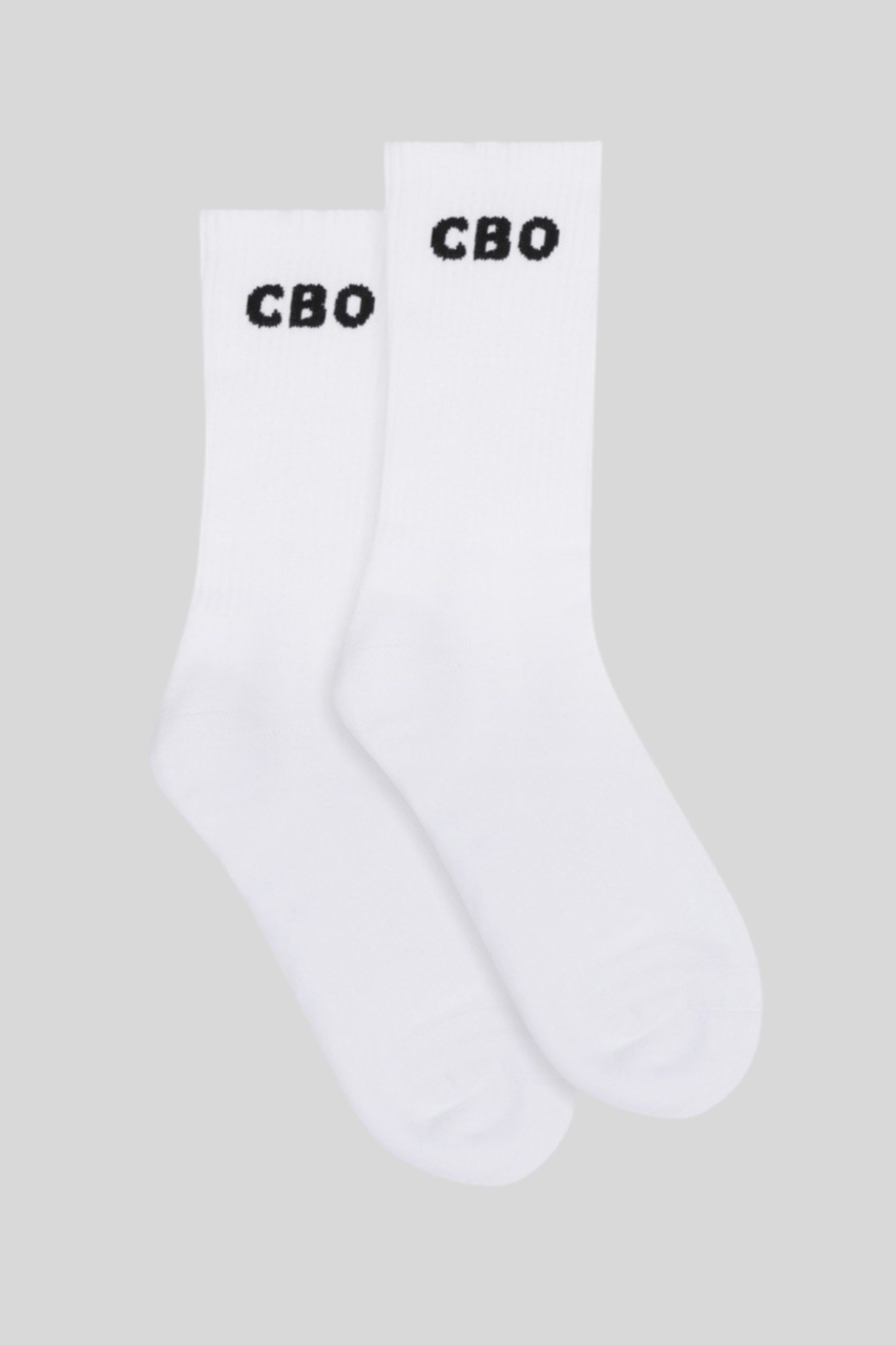 Opulent Apparel Clothing CBO Socks - White