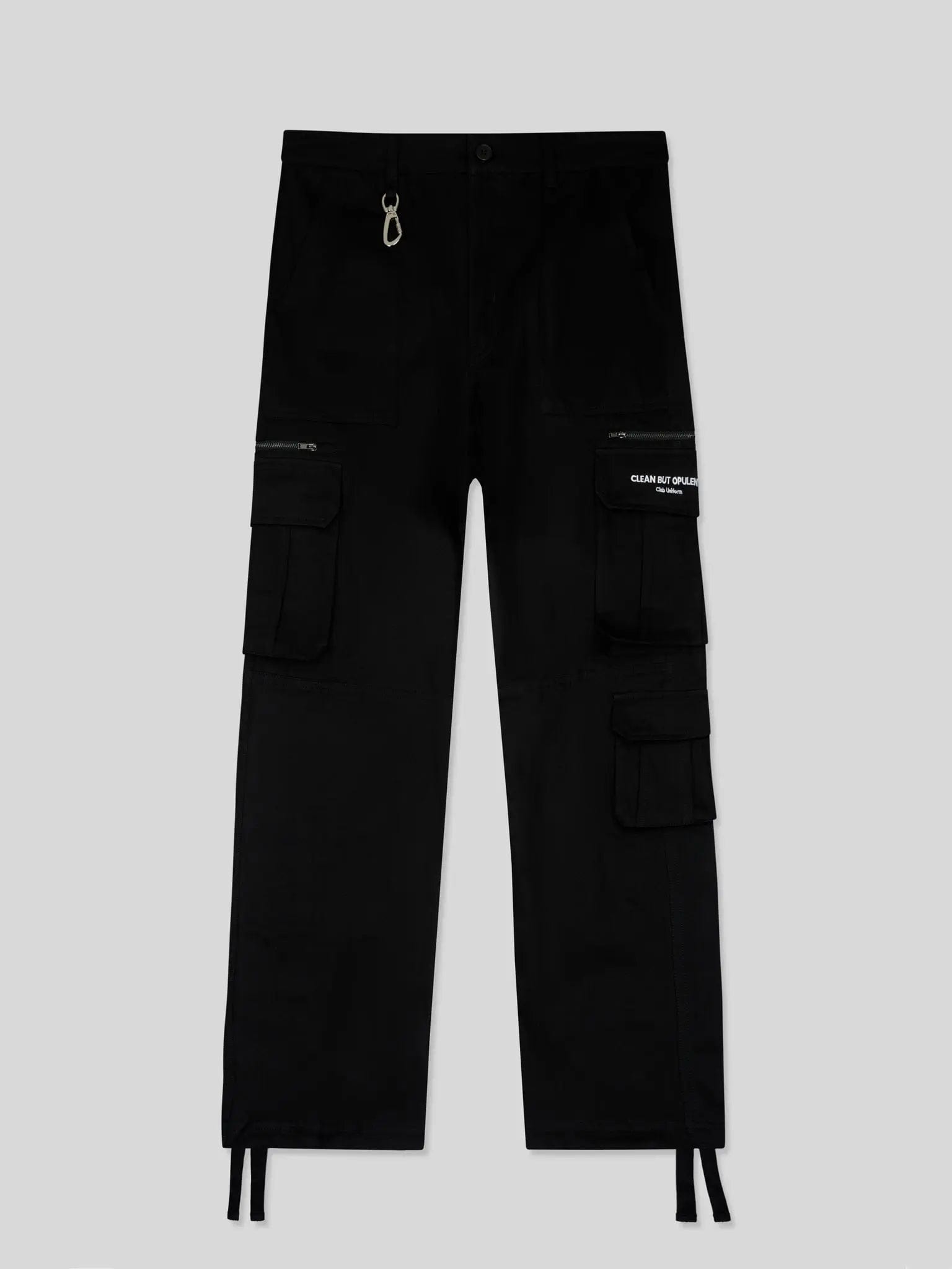 Club Uniform Cargos - Black Opulent Apparel