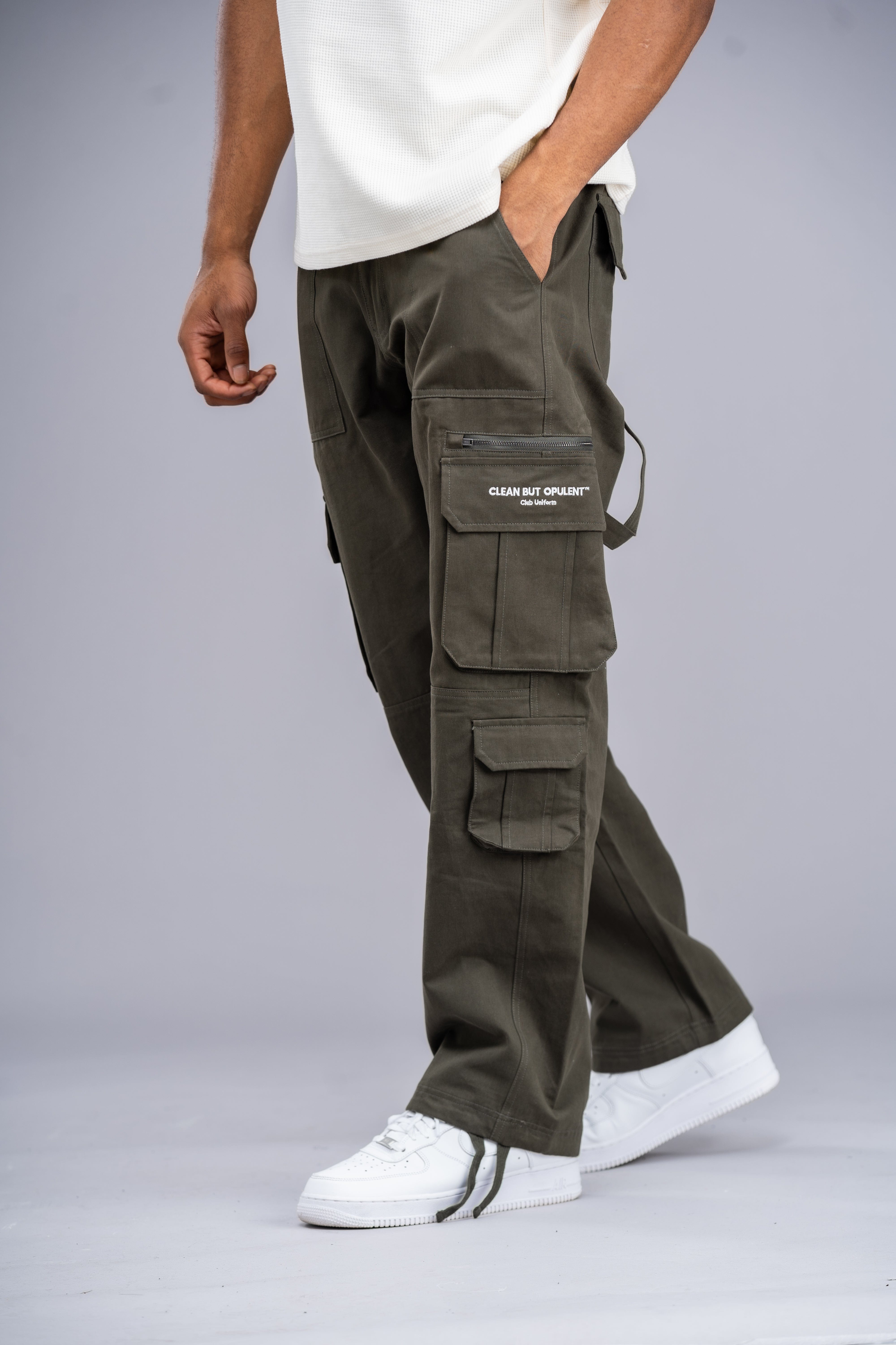 Opulent Apparel Club Uniform Cargos - Green