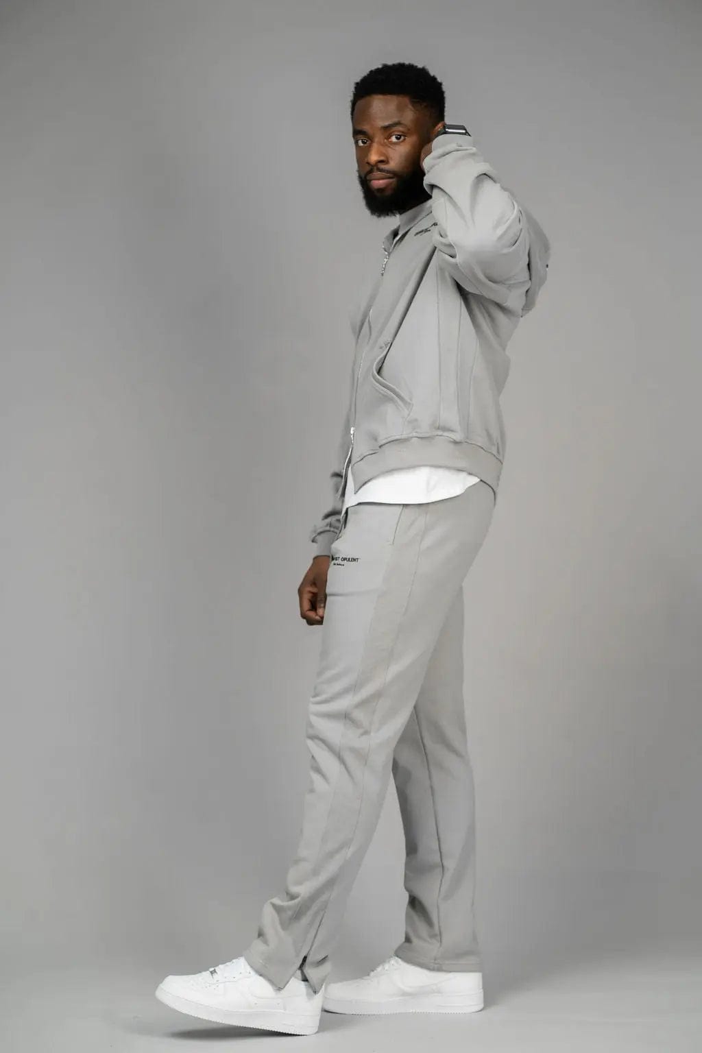 Club Uniform Hoodie - Ash Grey Opulent Apparel