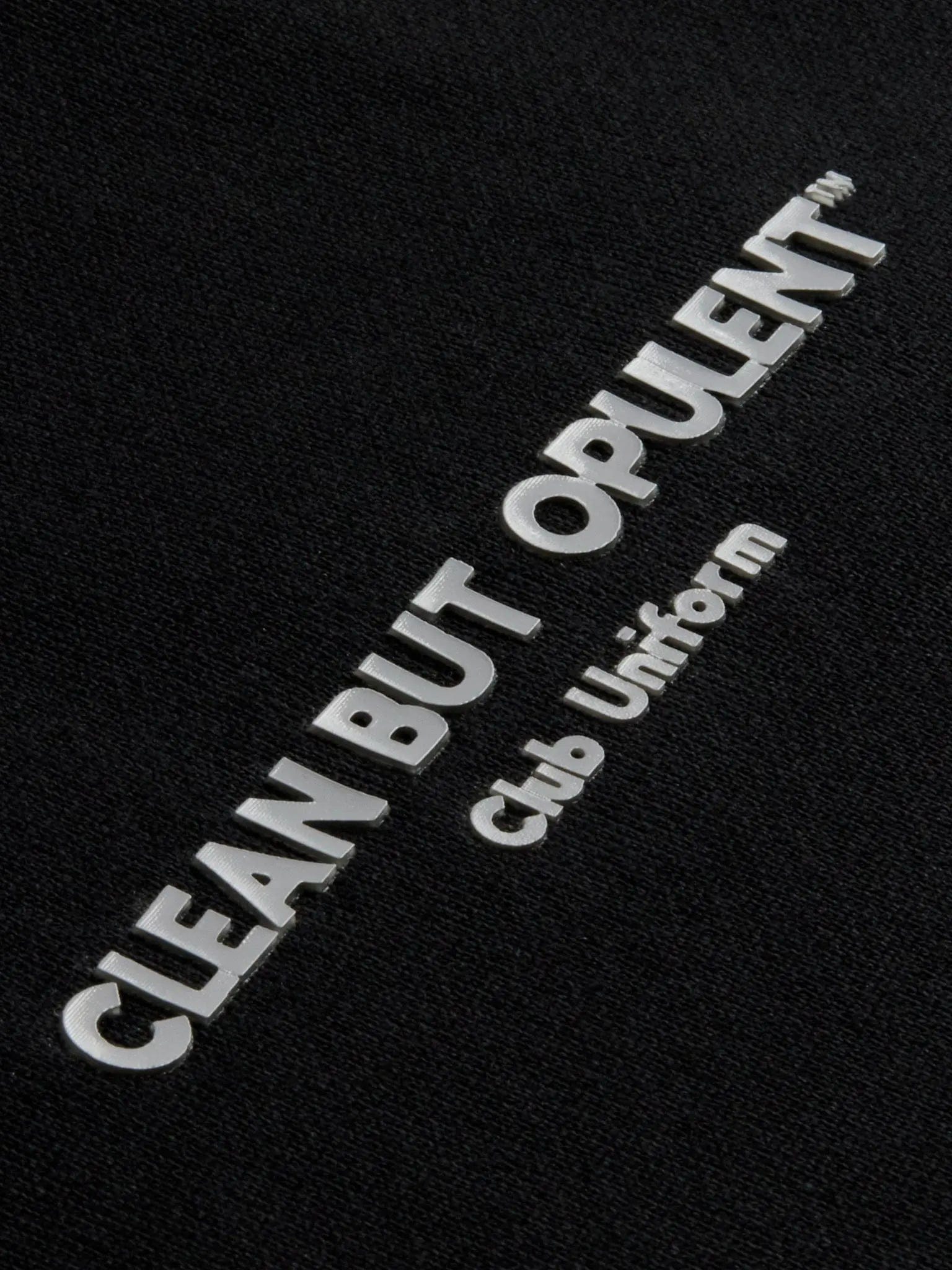 Club Uniform Hoodie - Black Opulent Apparel