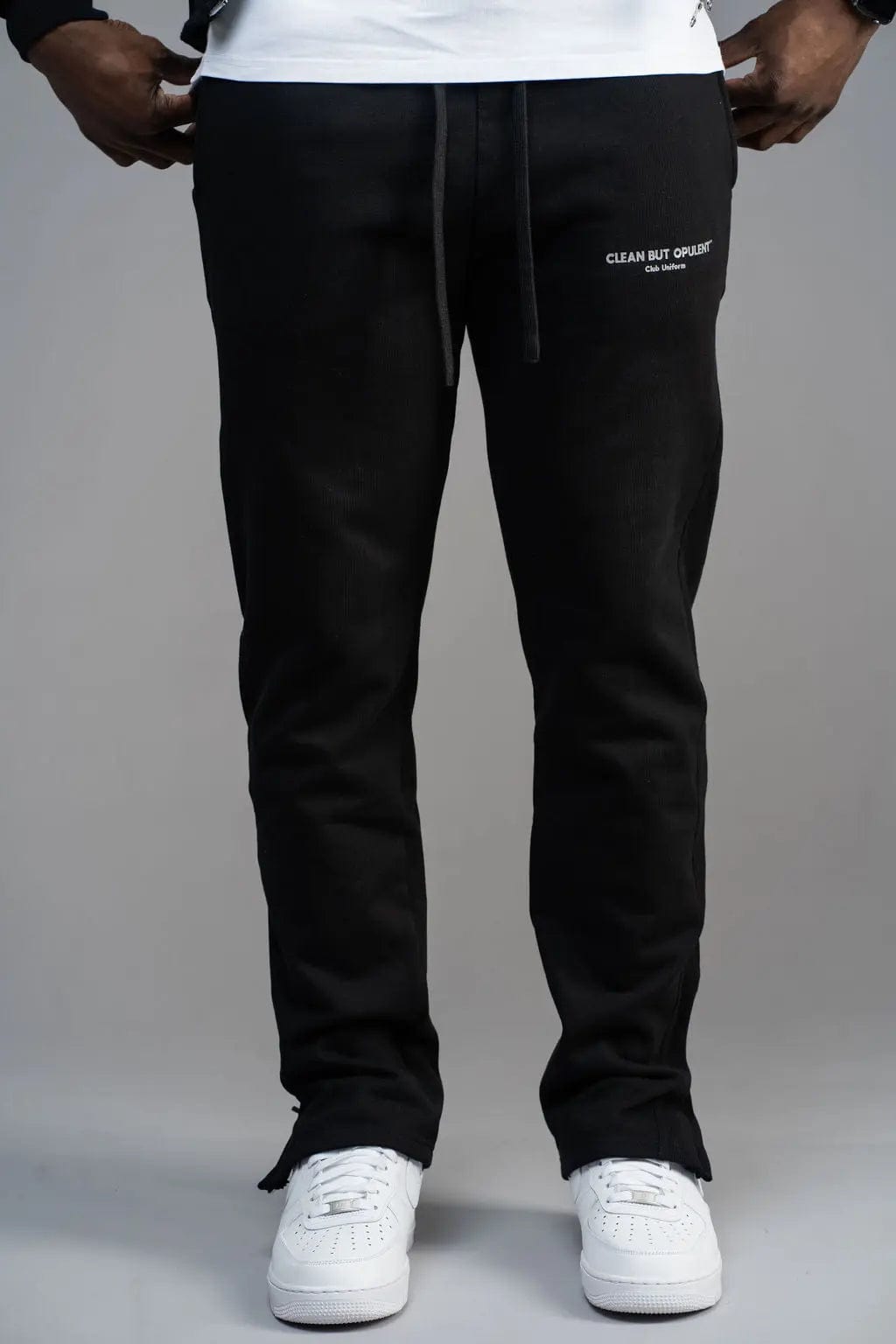 Club Uniform Sweatpants - Black Opulent Apparel