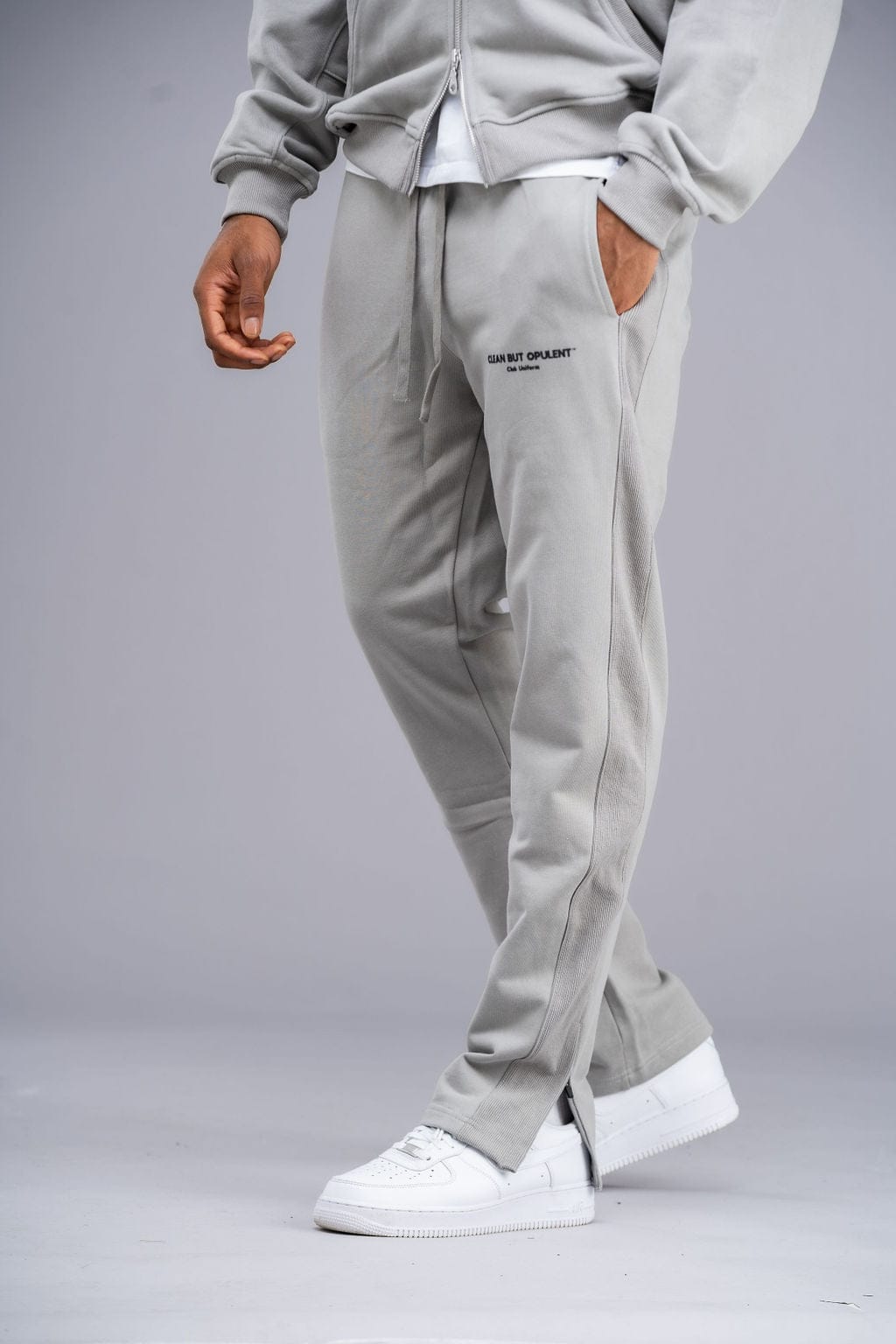 Opulent Apparel Club Uniform Tracksuit - Grey