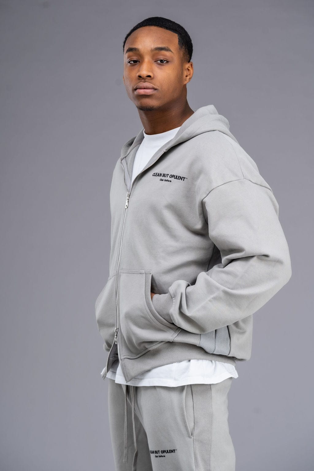 Opulent Apparel Club Uniform Tracksuit - Grey