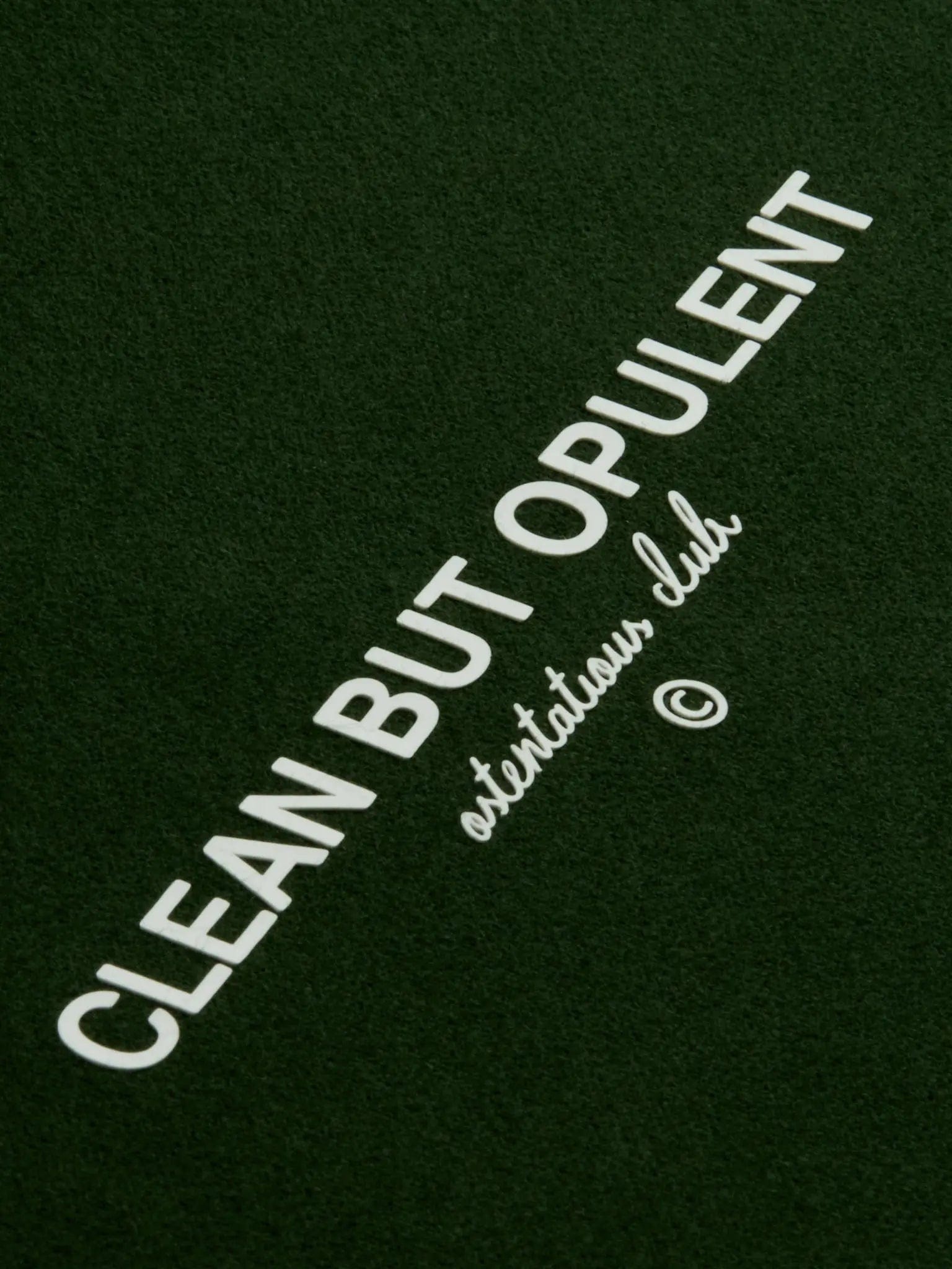 CBO Ostentatious Club Hoodie - Emerald opulentappareluk