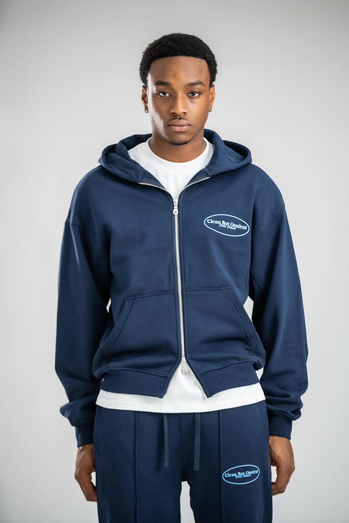 Opulent Apparel Hoodie Studio Archive Hoodie - Obsidian Blue