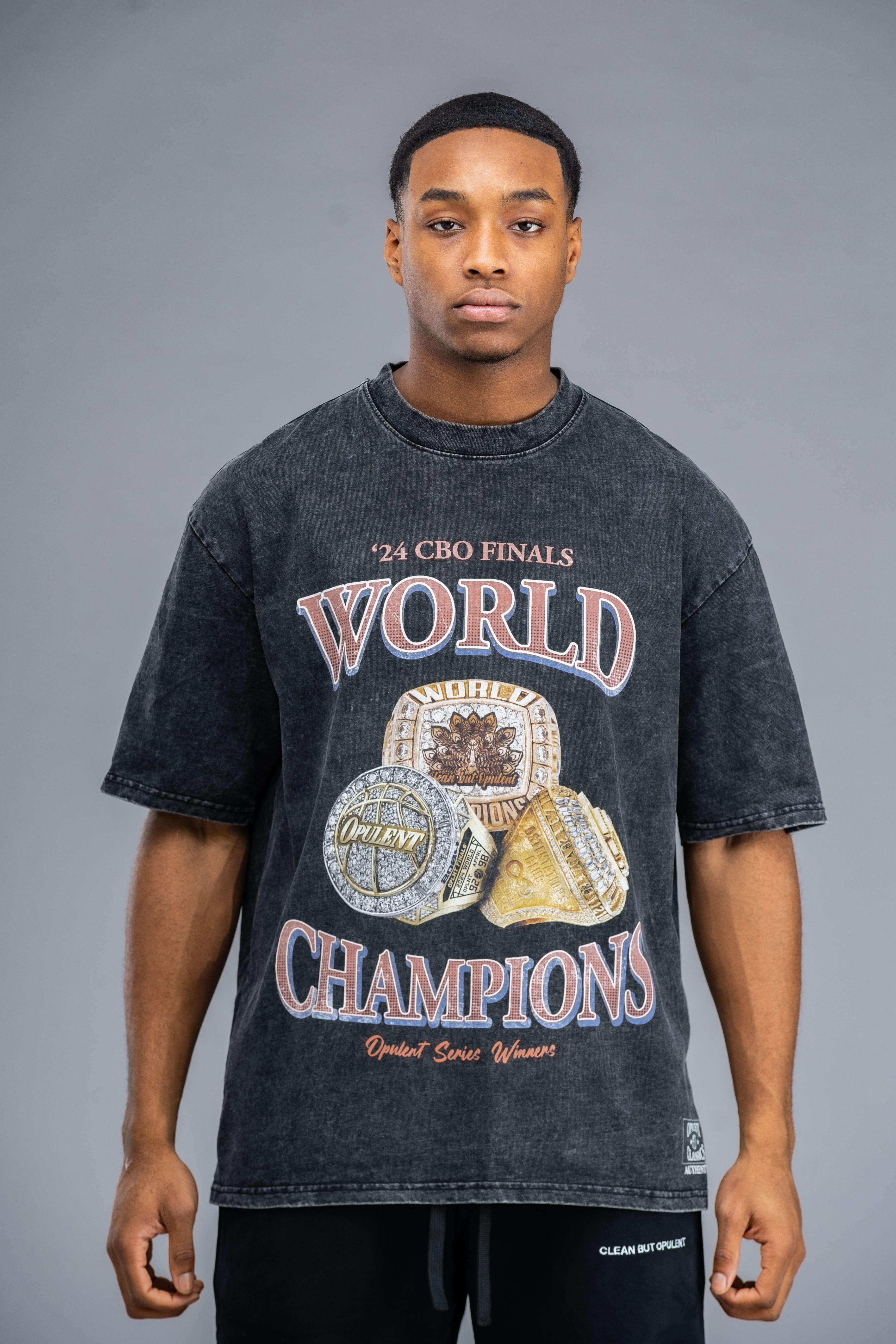 Opulent Apparel Shirts & Tops CBO Championship T-Shirt - Vintage Wash