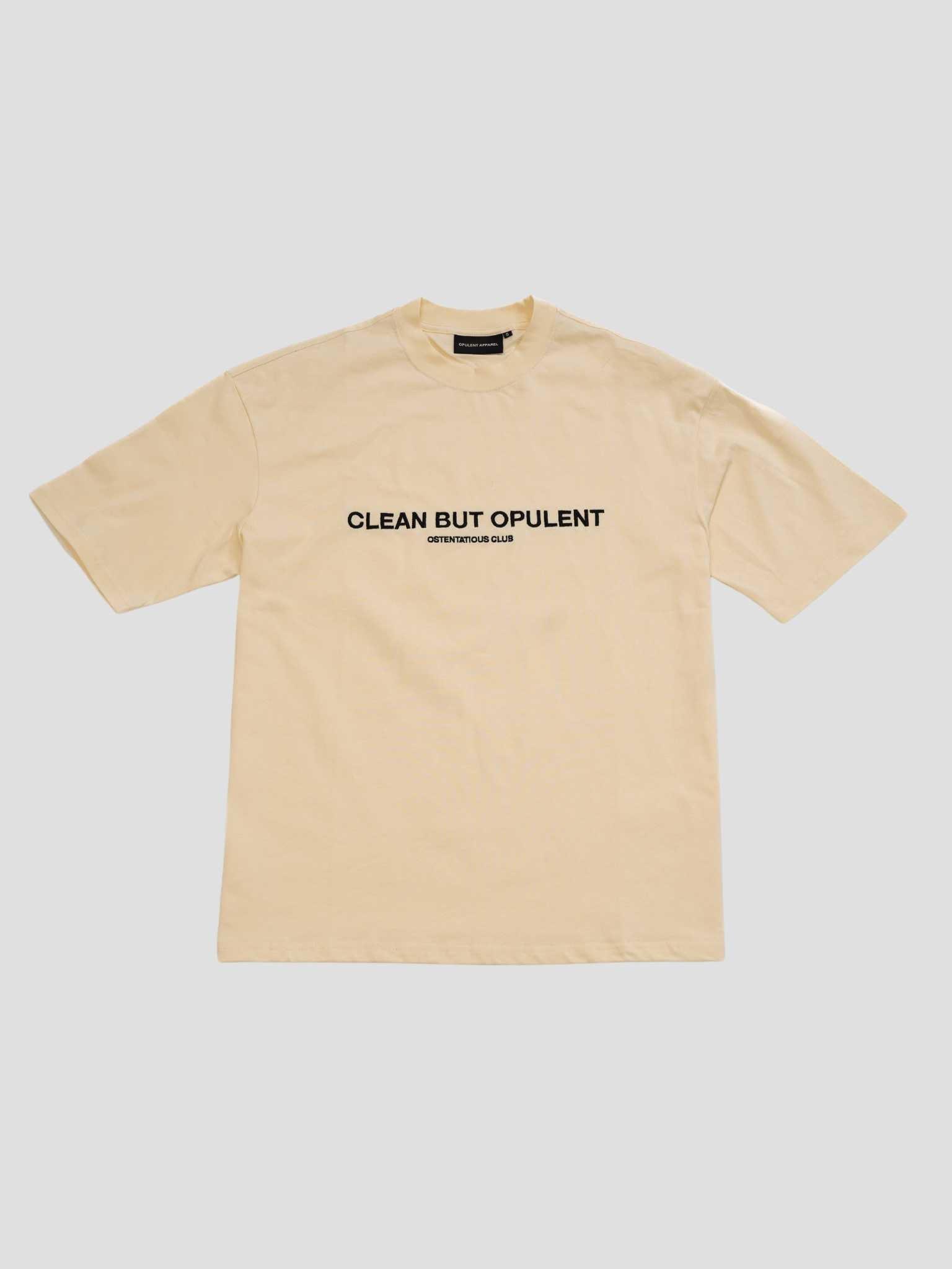 CBO Signature T-Shirt - Custard opulentappareluk