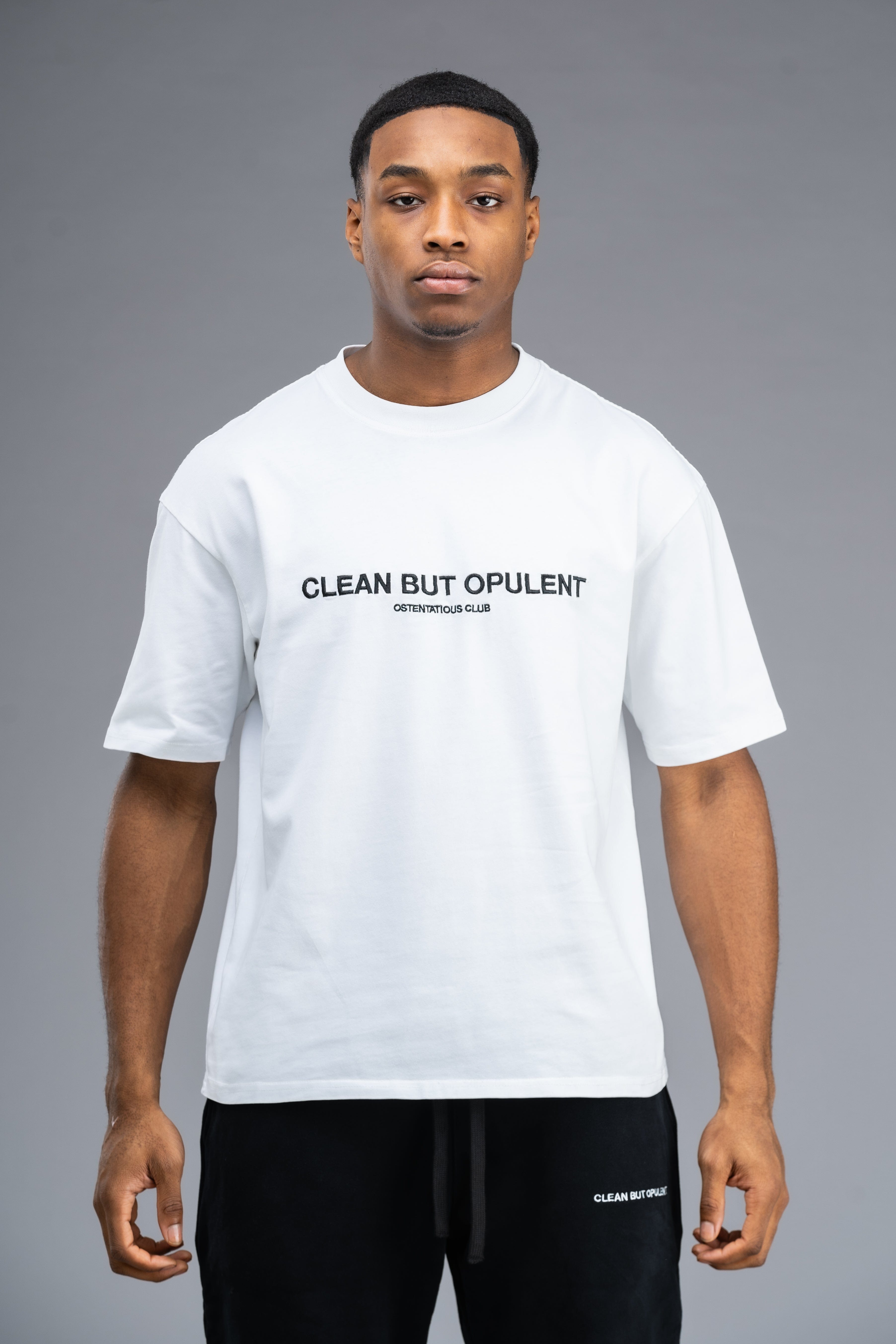 opulentappareluk Shirts & Tops CBO Signature T-Shirt - White