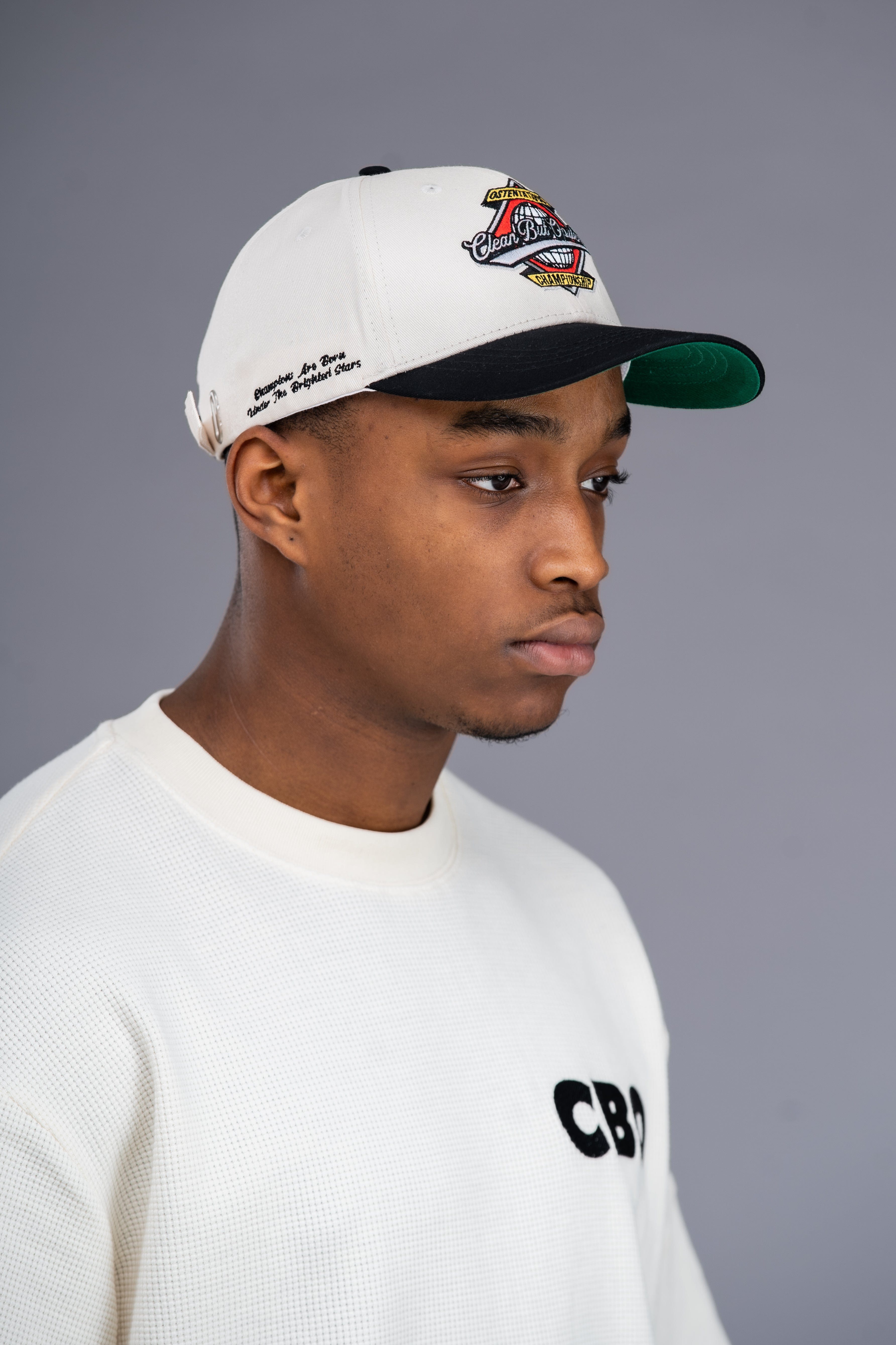 Opulent Apparel World Series Two Tone Baseball Cap - Black