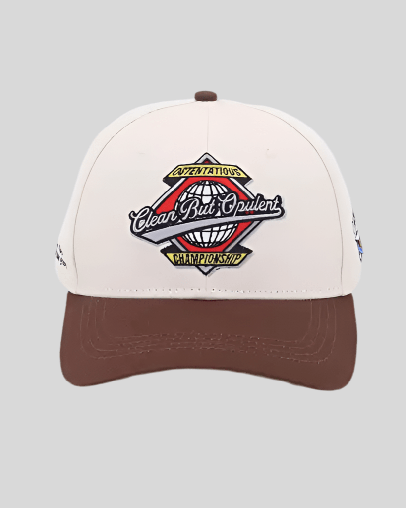 Opulent Apparel World Series Two Tone Baseball Cap - Brown