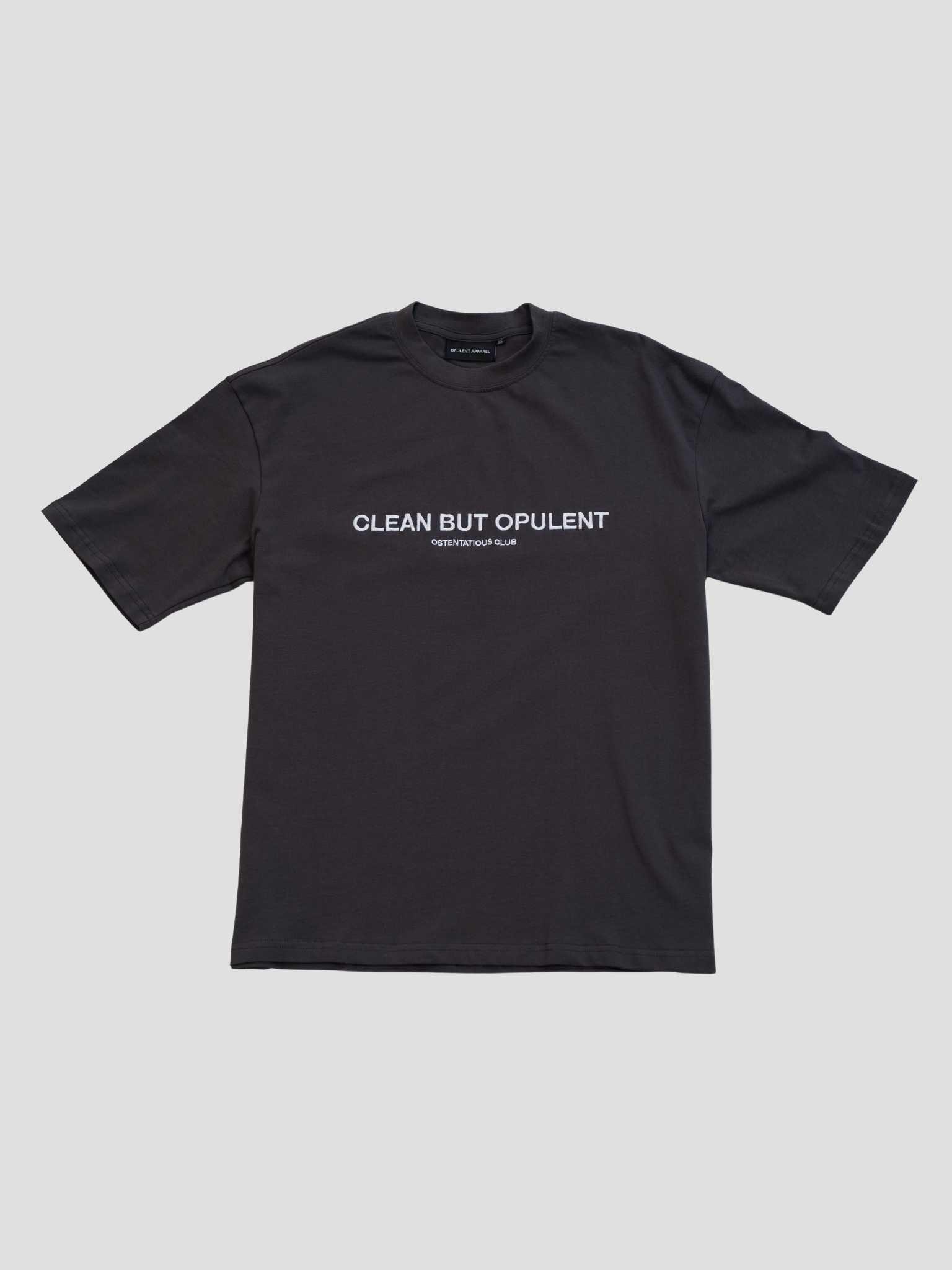 CBO Signature T-Shirt - Charcoal Opulent Apparel
