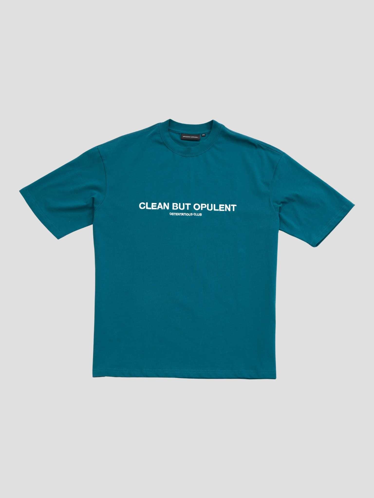 CBO Signature T-Shirt - Teal Opulent Apparel